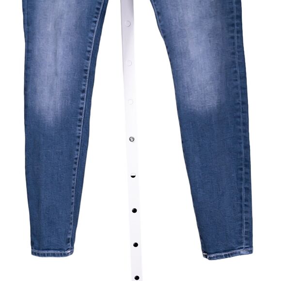 True Religion Jeans Women's Blue Skinny Stretch High Rise Medium Wash Halle 26 - Picture 7 of 11
